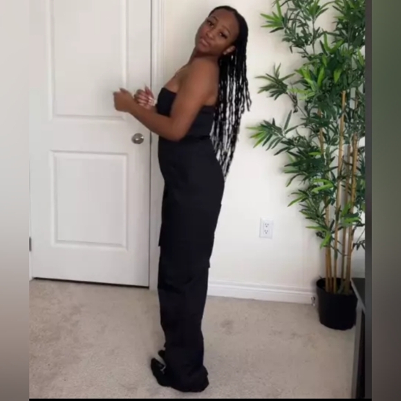 Zara Cargo Jumpsuit - Picture 6 of 6